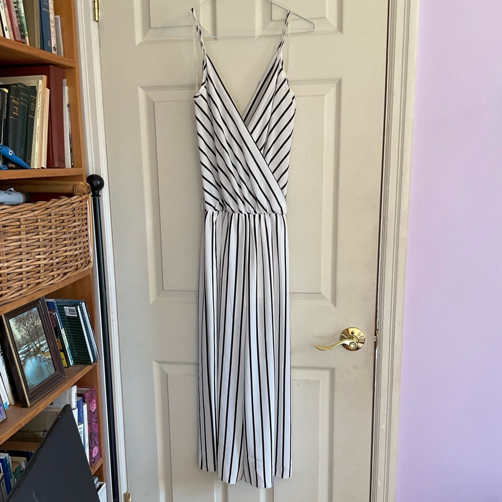 Striped Jumpsuit